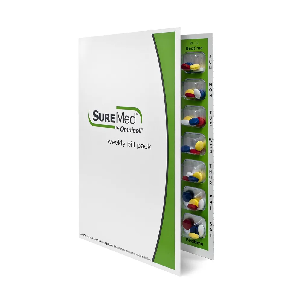 Omnicell SureMed™ TriFold Blister Packs Roha Health